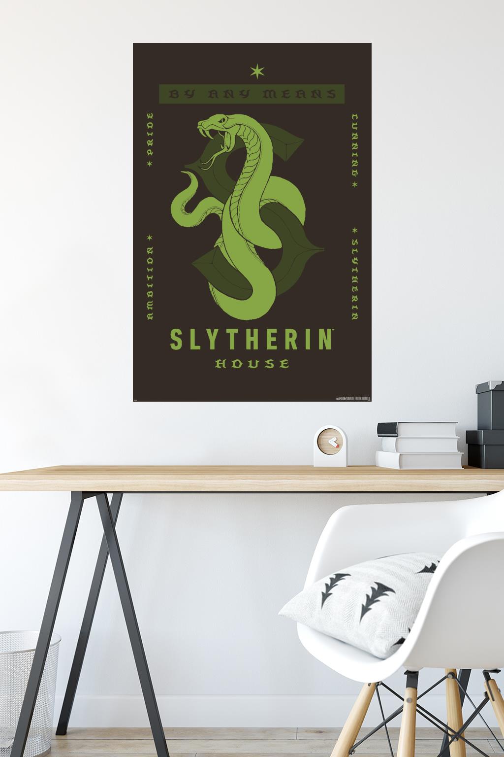Harry Potter: Darker Arts - Slytherin House - Poster | eBay