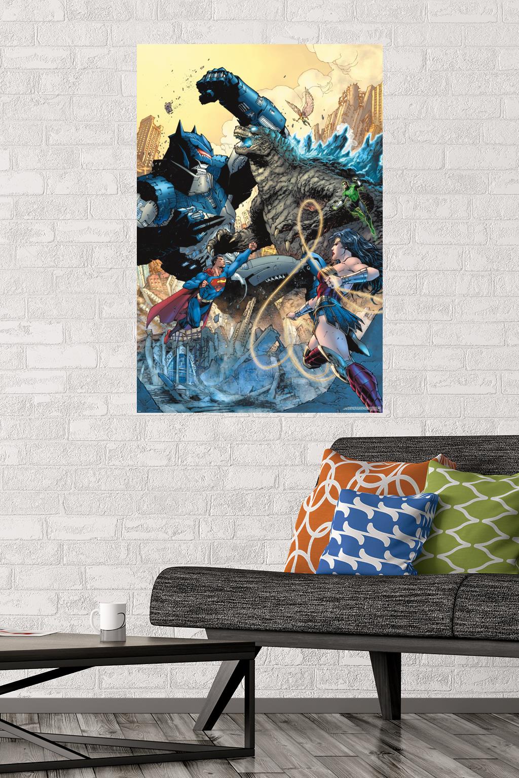 Justice League vs. Godzilla vs. Kong - Batmech - Poster - Bild 2 von 4