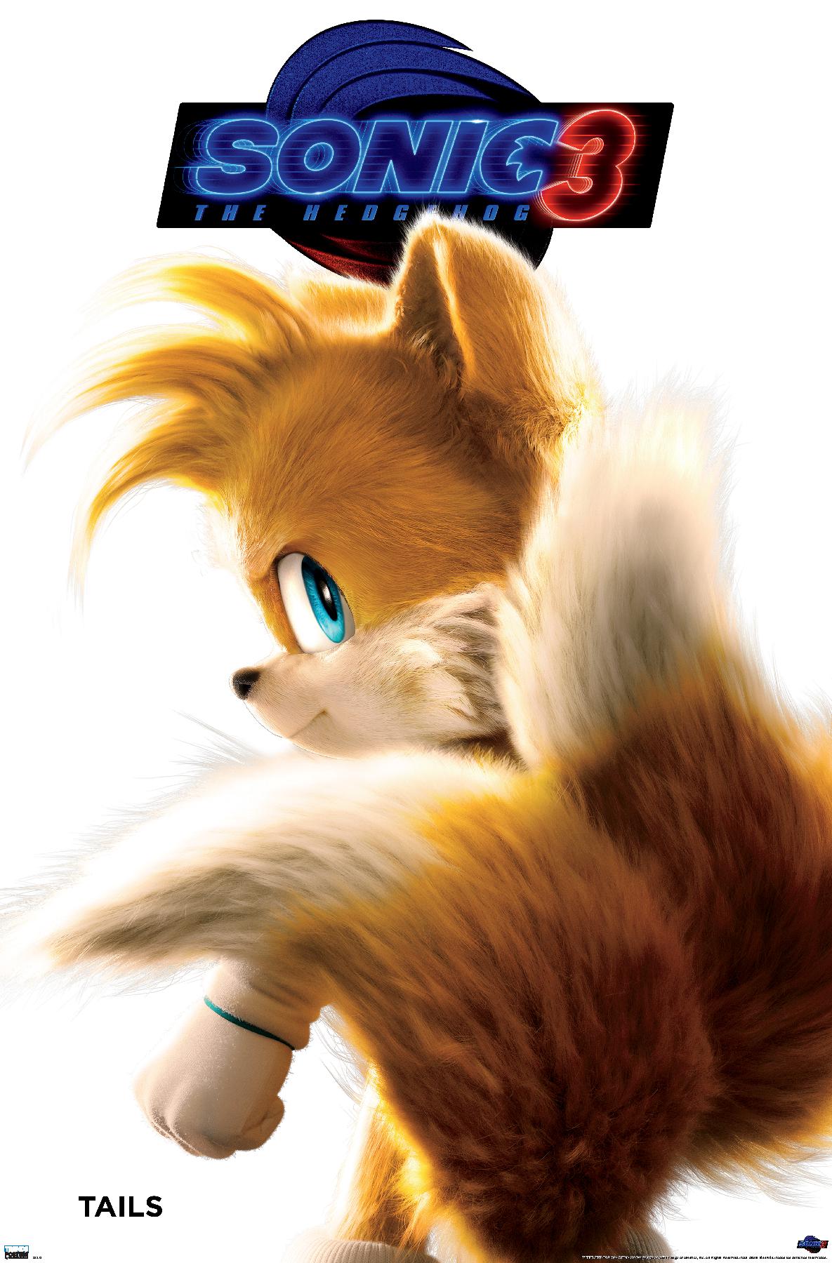 Sonic The Hedgehog 3 - Tails Feature Series - Poster - Bild 1 von 4