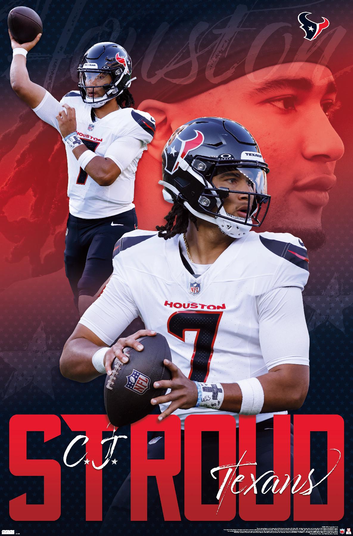 NFL Houston Texans - C.J. Stroud 24 - Poster - Picture 1 of 4