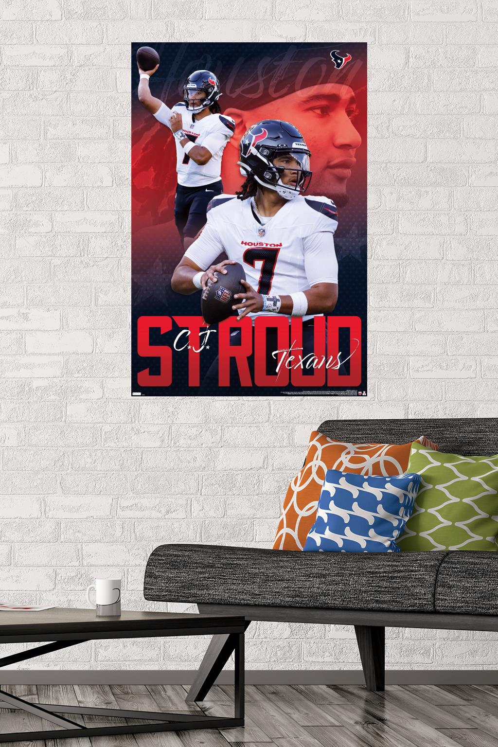 NFL Houston Texans - C.J. Stroud 24 - Poster - Picture 2 of 4