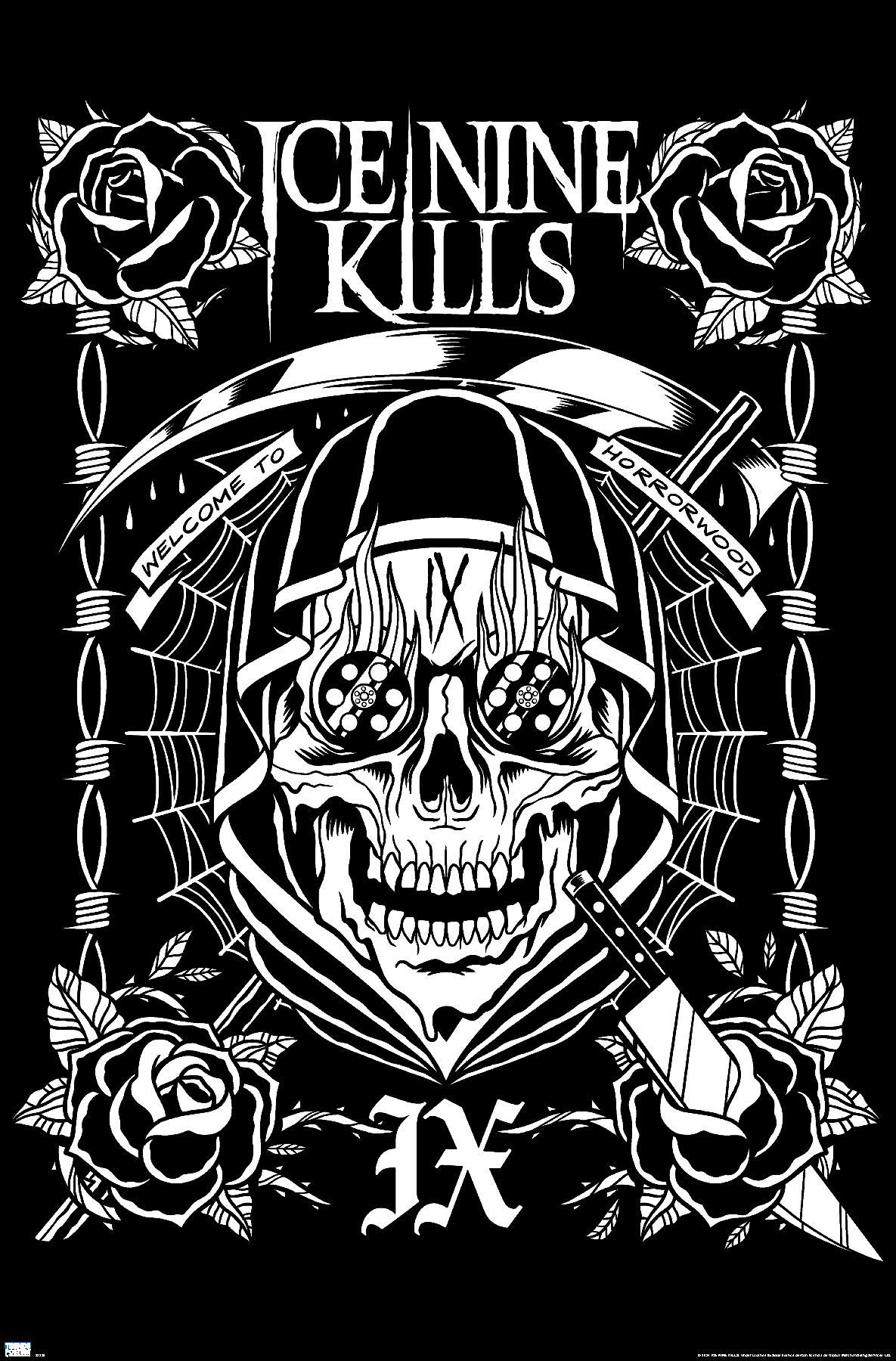 Ice Nine Kills - Skull - Poster | eBay