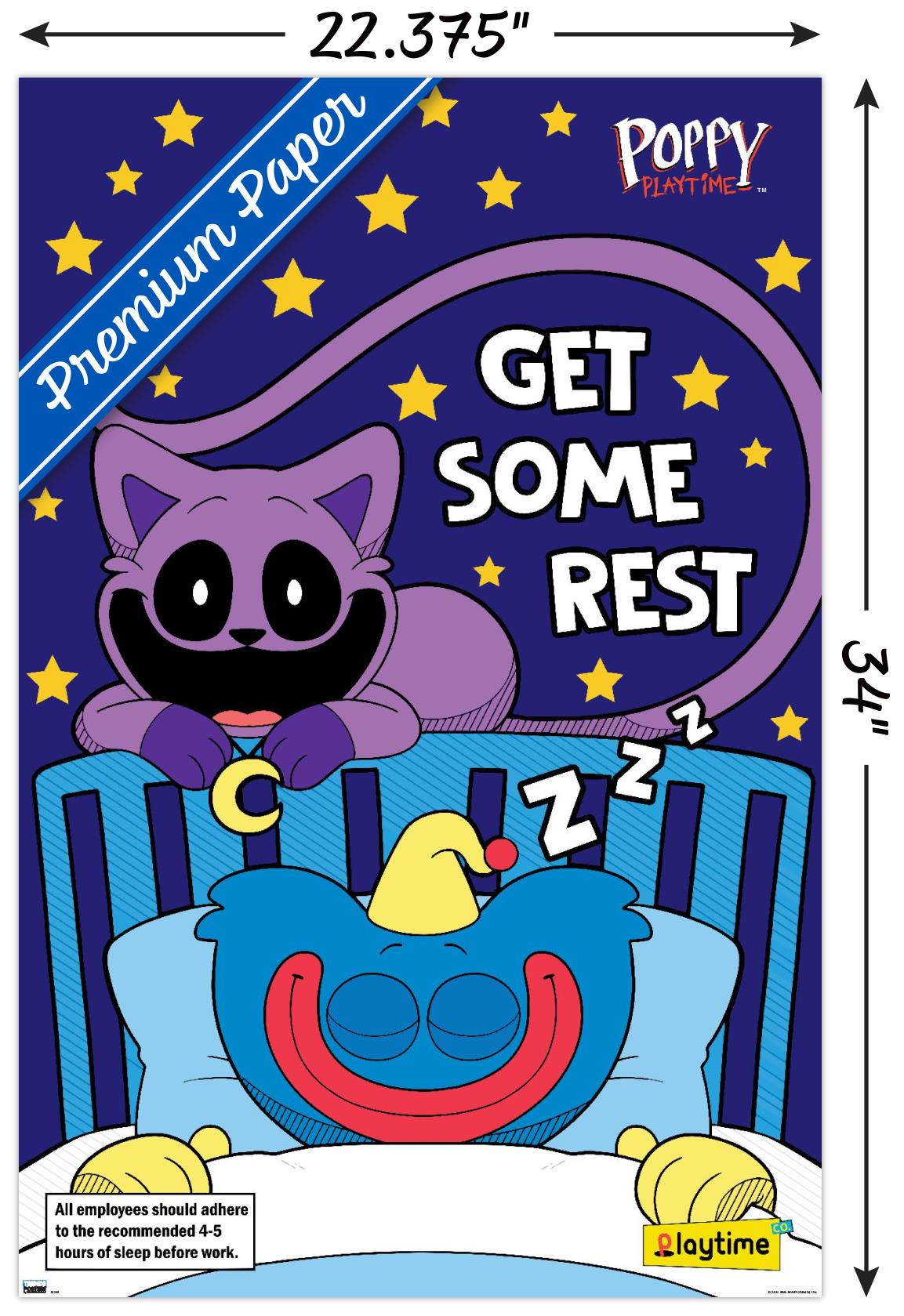 Poppy Playtime - Huggy Wuggy Get Some Rest - Poster - Bild 3 von 4