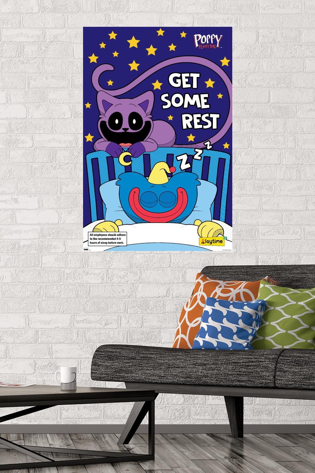 Poppy Playtime - Huggy Wuggy Get Some Rest - Poster - Bild 2 von 4
