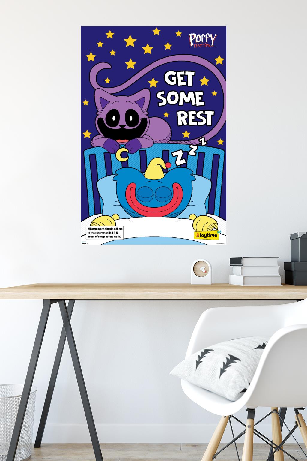 Poppy Playtime - Huggy Wuggy Get Some Rest - Poster - Bild 4 von 4