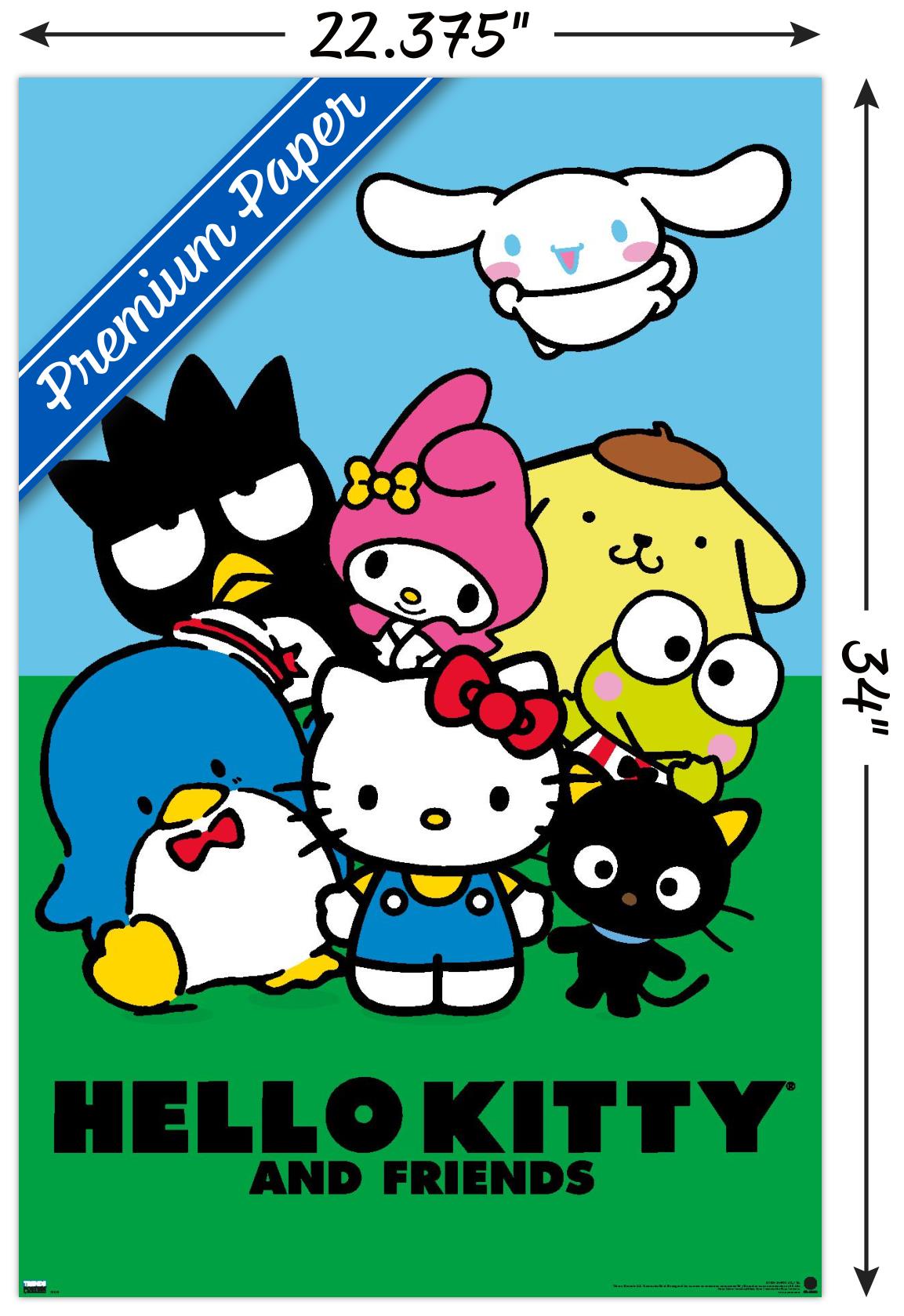 Hello Kitty and Friends: 21 Core - Standing - Poster | eBay