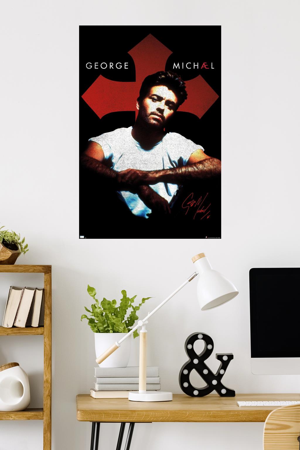 Póster George Michael - Cruz - Imagen 2 de 4