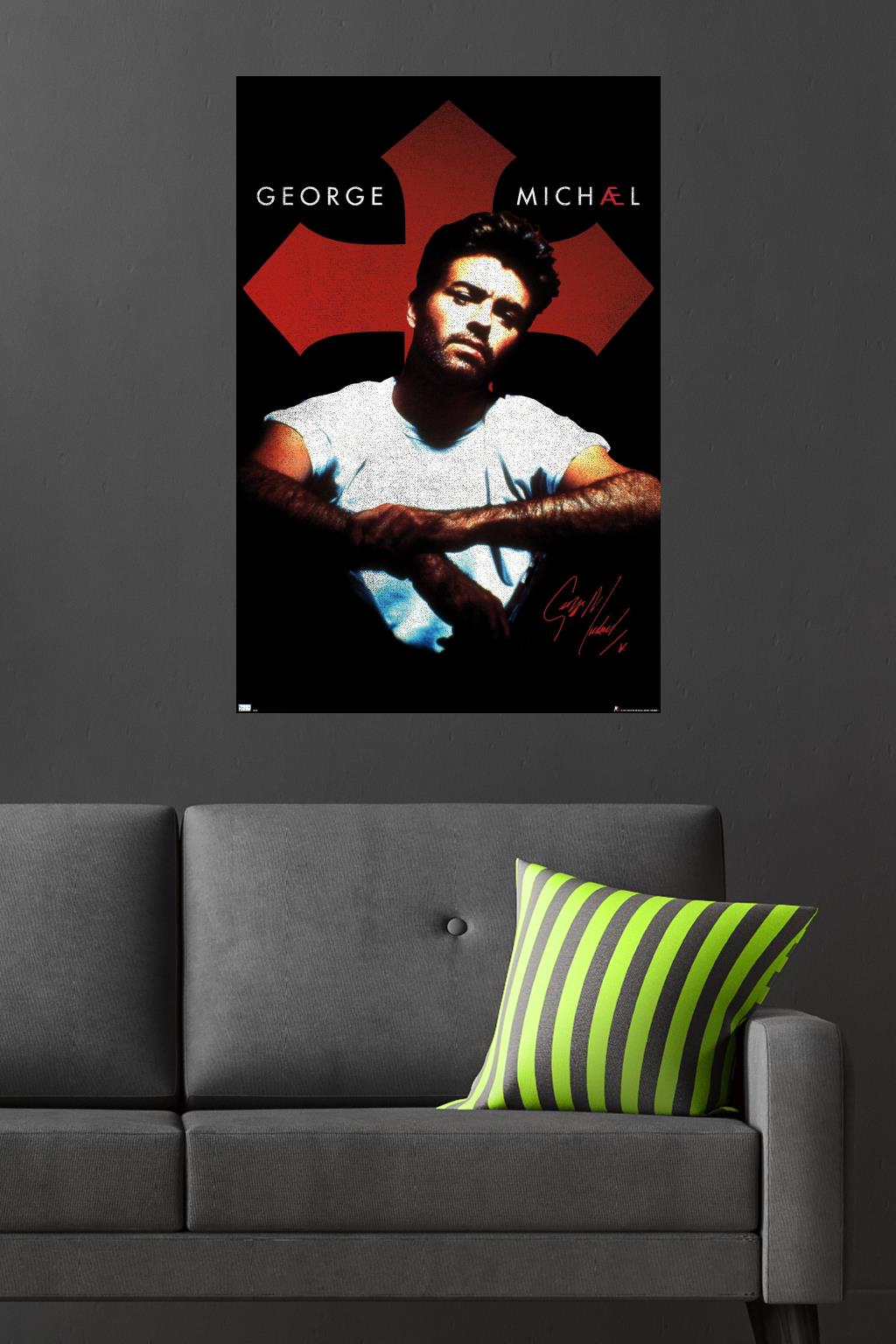 Póster George Michael - Cruz - Imagen 4 de 4