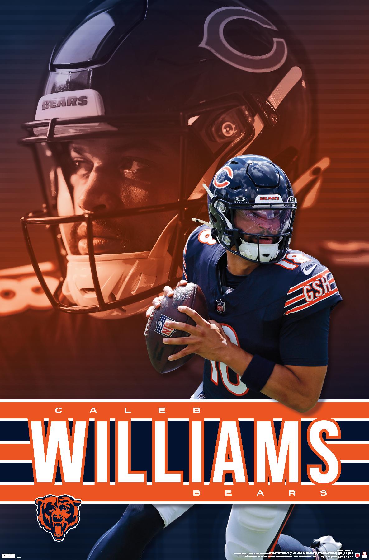 NFL Chicago Bears - Caleb Williams 24 - Poster - Imagen 1 de 4