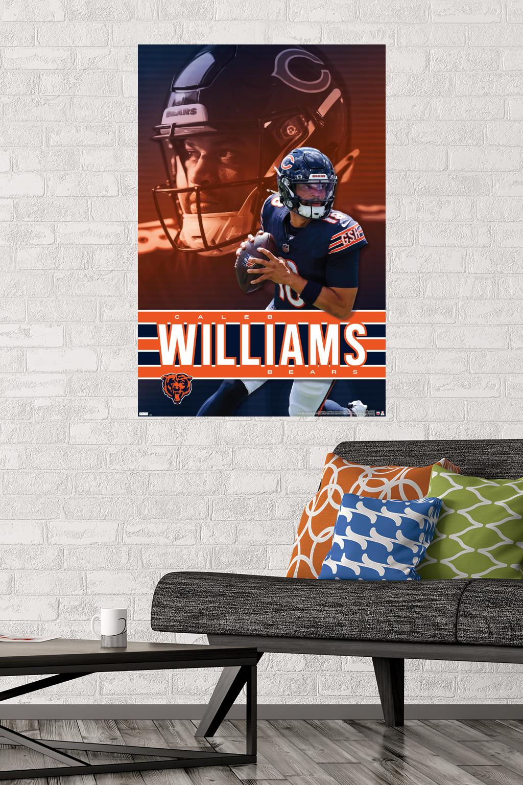 NFL Chicago Bears - Caleb Williams 24 - Poster - Imagen 2 de 4