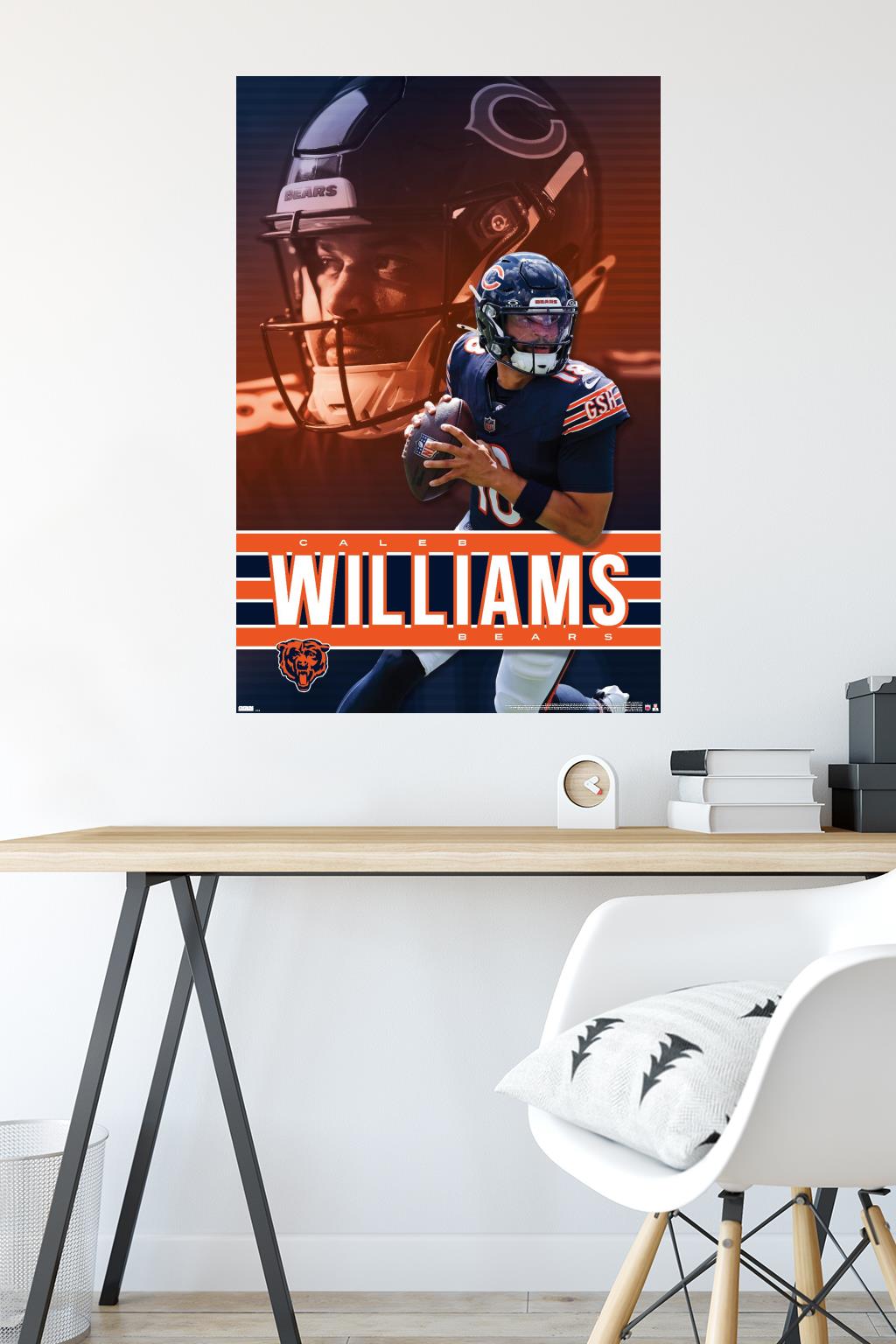 NFL Chicago Bears - Caleb Williams 24 - Poster - Imagen 4 de 4