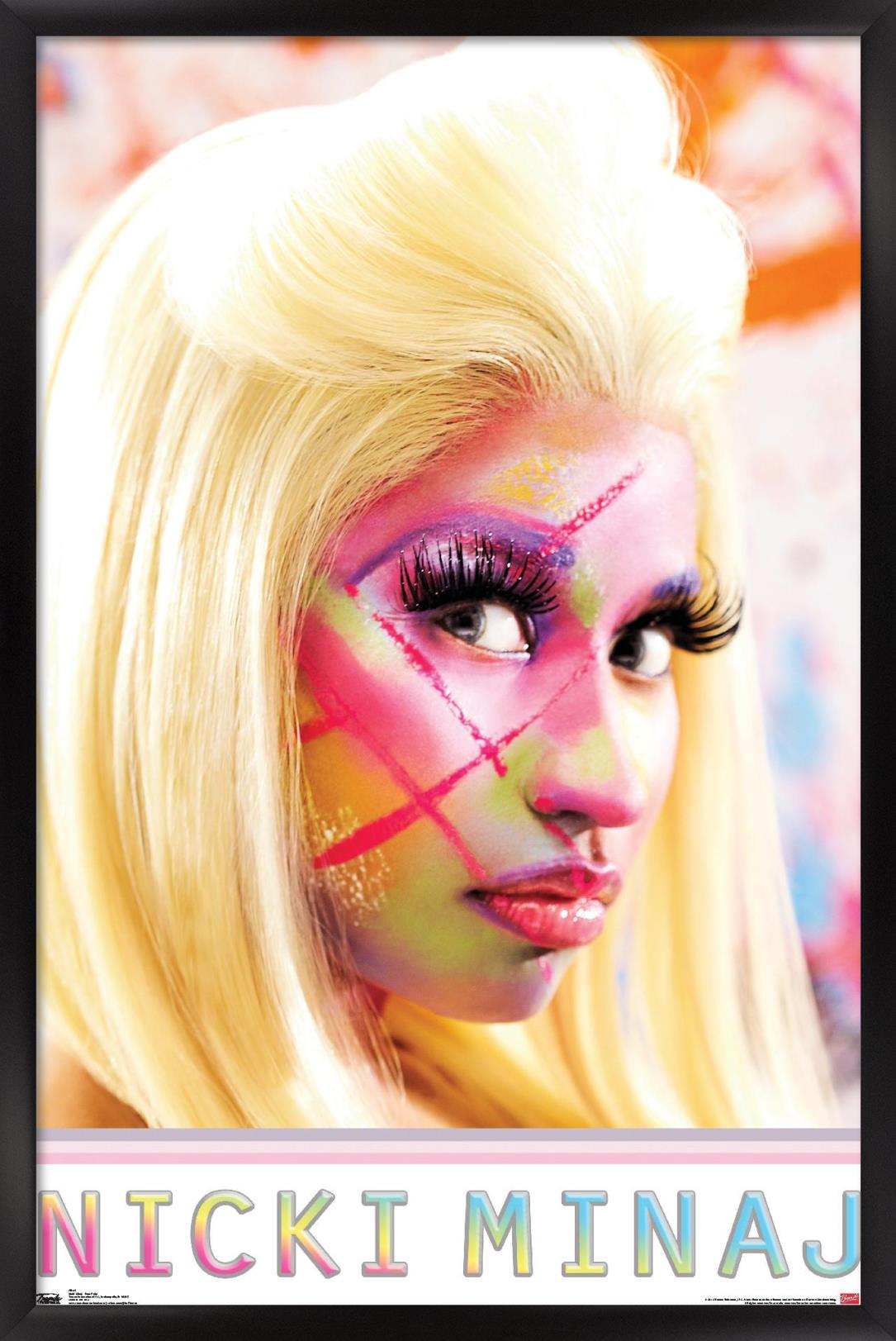 Nicki Minaj - Face Paint 14x22 Poster | eBay
