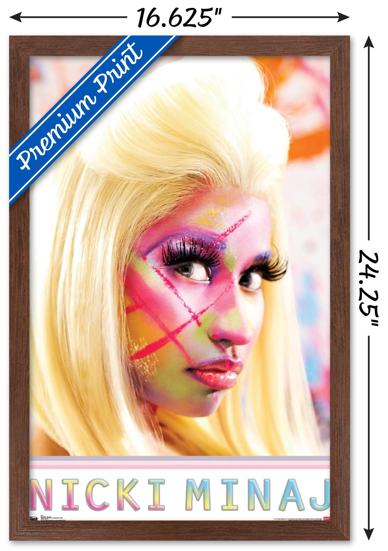 Nicki Minaj - Face Paint 14x22 Poster | eBay