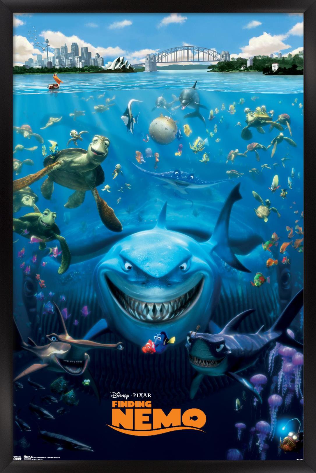 Disney Pixar Finding Nemo - Cast 14x22 Poster | eBay