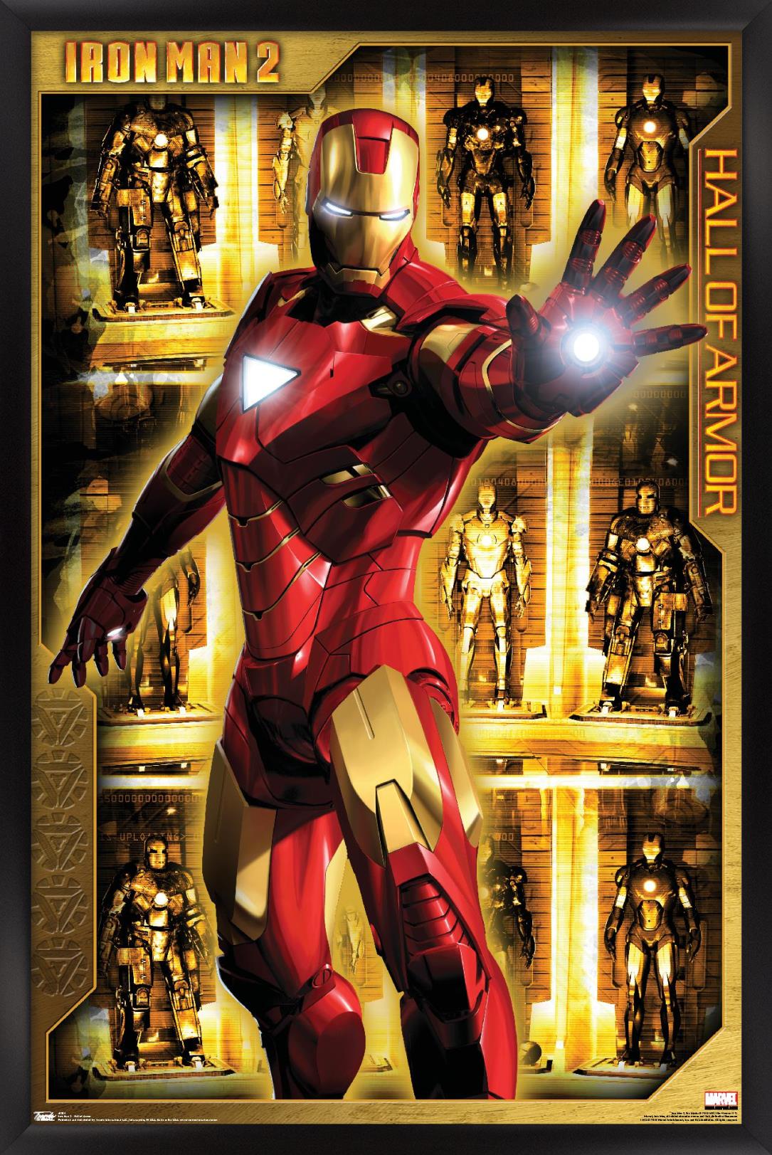 Marvel Cinematic Universe - Iron Man 2 - Hall of Armor 14x22