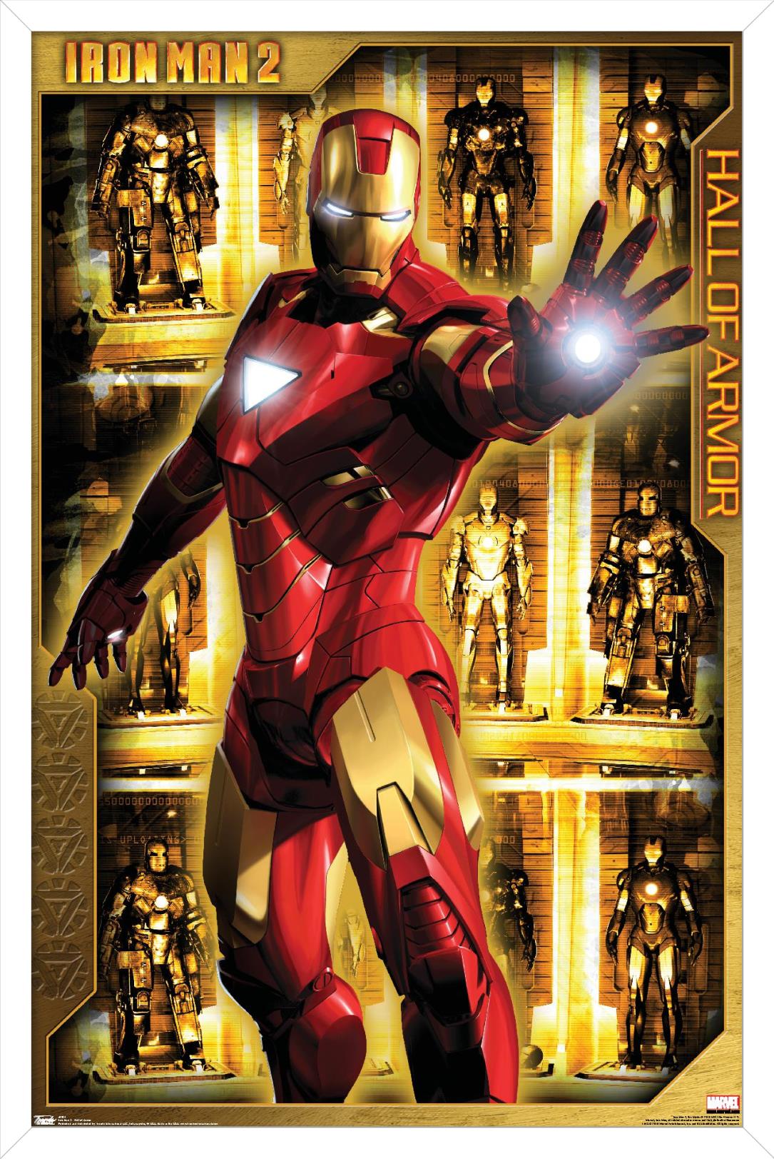 Marvel Cinematic Universe - Iron Man 2 - Hall of Armor 14x22