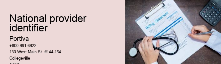 national provider identifier