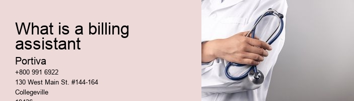 what is a billing assistant