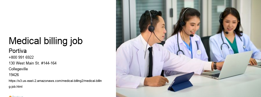 medical billing job