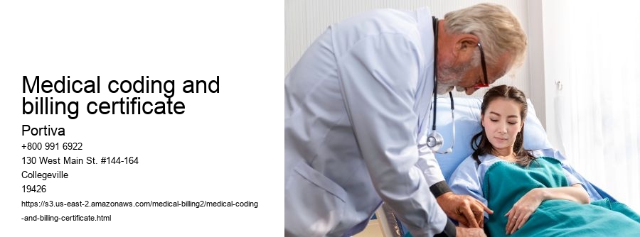 medical coding and billing certificate