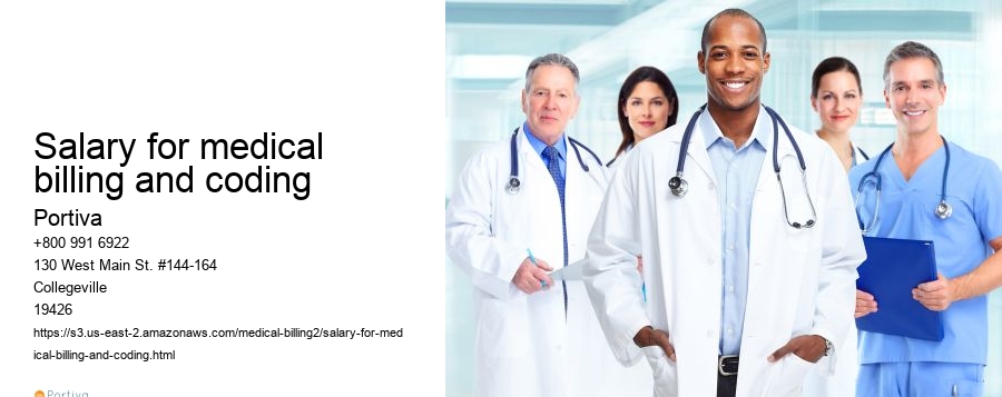 salary for medical billing and coding