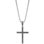 Picture of John Hardy Men's Classic Chain Silver Jawan Cross Pendant