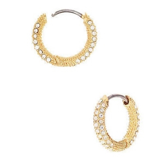 MileagePlus Merchandise Awards. Nadri Pave Hoop Earrings