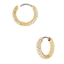 Picture of Nadri Pave Hoop Earrings