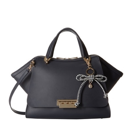 ZAC Zac Posen Eartha Iconic Jumbo Dbl Handle Navy
