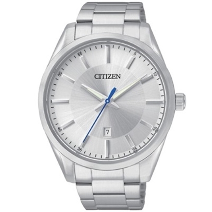 Picture of Citizen Quartz Men's Stainless Steel Watch with Silver Dial