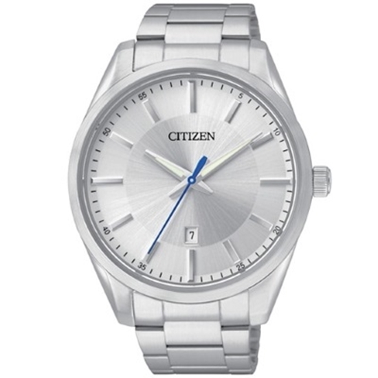 Picture of Citizen Quartz Men's Stainless Steel Watch with Silver Dial