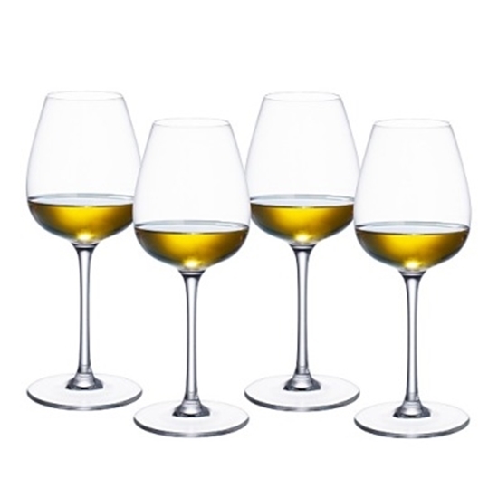 MileagePlus Merchandise Awards. Villeroy & Boch Purismo White Wine Glasses Fresh/Light