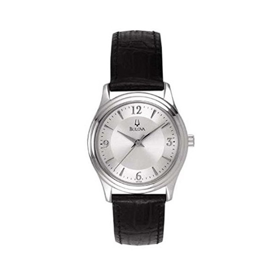 MileagePlus Merchandise Awards. Bulova Ladies' Watch with Black Leather