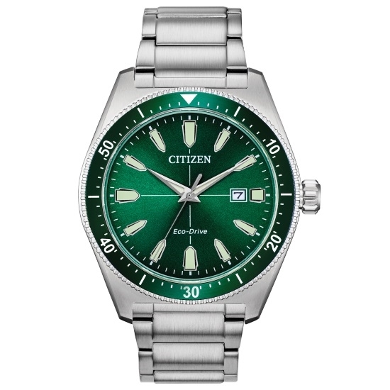 Picture of Citizen Men's Eco-Drive Brycen Watch with Green Dial