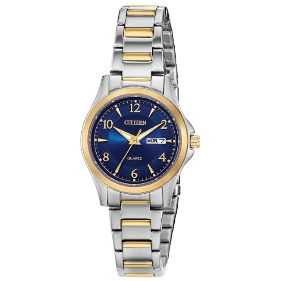 Picture of Citizen Ladies' Quartz Two-Tone Watch with Blue Dial