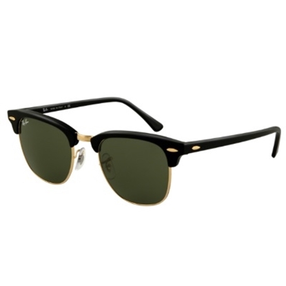 Picture of Ray-Ban® Clubmaster Sunglasses - Black Top/Arista Lens