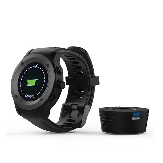 supersonic bluetooth smart watch black