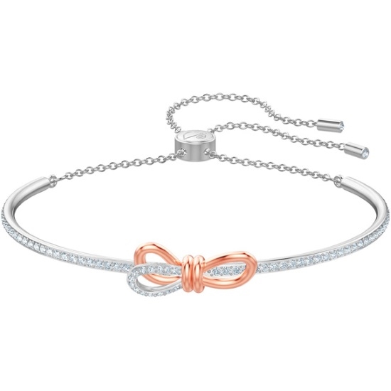 rose gold bow bracelet