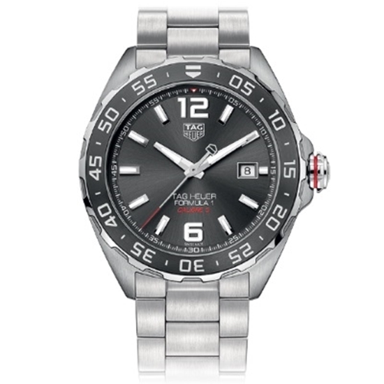 Picture of TAG Heuer Formula 1 Auto Stainless Steel Watch with Grey Dial