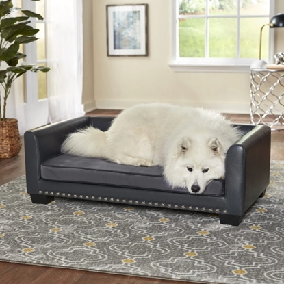 Picture of Enchanted Home Pet Chaz Pet Sofa - Grey