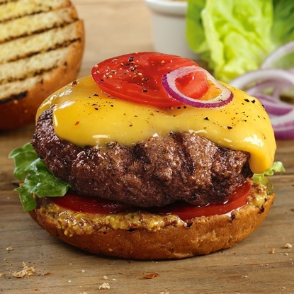 Picture of Kansas City Steaks 8oz. Classic Steak Burgers - Set of 8