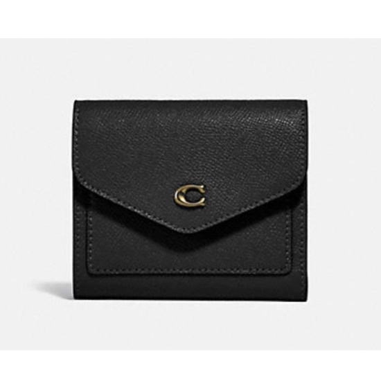 Picture of Coach Wyn Small Wallet - Light Gold/Black