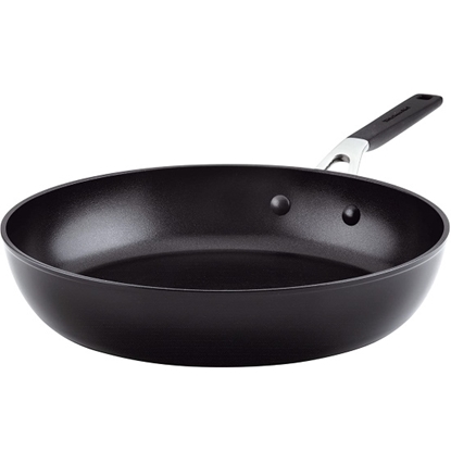 Picture of KitchenAid Forged Hard Anodized 12.25'' Open Frying Pan