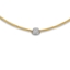 Picture of ALOR Yellow Micro Cable Necklace
