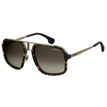 Picture of Carerra Ladies' Sunglasses - Havana Gold/Brown Gradient Lens