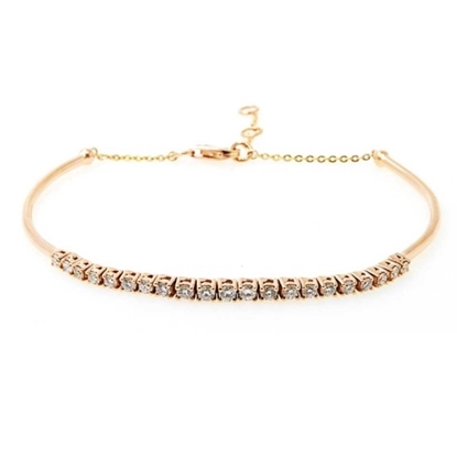 Picture of Lali 14K Yellow Gold Diamond Bracelet