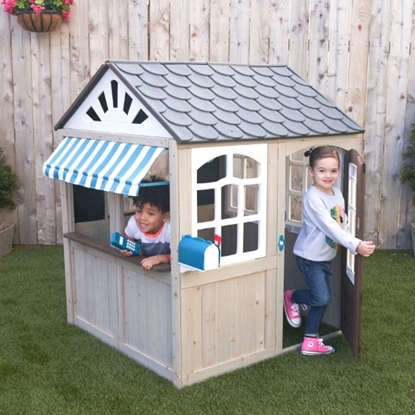 Picture of Kidkraft Hillcrest Wooden Outdoor Playhouse