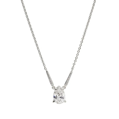 Picture of Nadri Colette Cubic Zirconia Necklace - Rhodium