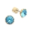Picture of Kate Spade That Sparkle Round Earrings - Aquamarine