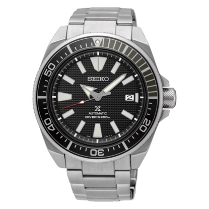 Picture of Seiko Prospex Auto Diver Watch with Black Dial